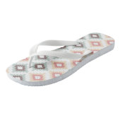 Tongs Motif géométrique dans le style aztèque (Incliné)