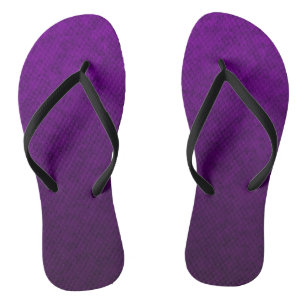 Tongs Motif marbré violet