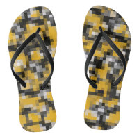 Motif moderne en mosaïque jaune moderne