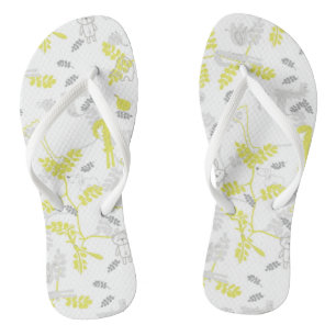 Tongs motif montrant les animaux 2 de bébé