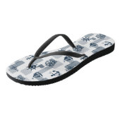 Tongs Motif nautique (Incliné)