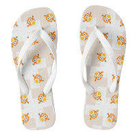 Motif orange d'illustration de hibou