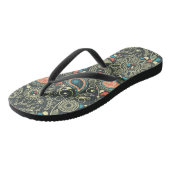 Tongs Motif Paisley 3 (Incliné)