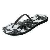 Tongs Motif Palm Tree (Incliné)