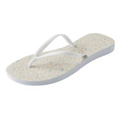Tongs Motif Pastel Happy Teeth (Incliné)
