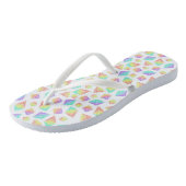 Tongs Motif Pastel Rainbow Crystals (Incliné)