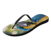 Tongs Motif perroquet (Incliné)