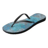 Tongs motif plante13b DGrey BG (Incliné)
