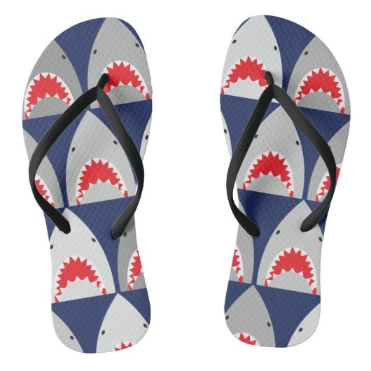 Tongs Motif requin (Semelle)