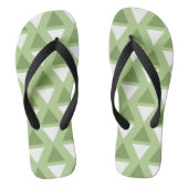Tongs Motif simple vert pastel (Semelle)