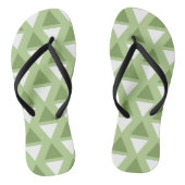 Tongs Motif simple vert pastel (Semelle)