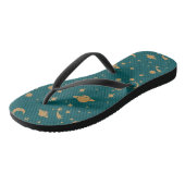 Tongs motif spatial (Incliné)