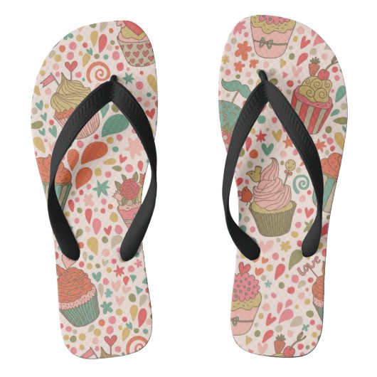 Tongs motif sucré (Semelle)