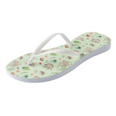 Tongs Motif Tropical Coconut Sloth (Incliné)