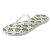 Tongs Motif Tropical Sloth (Incliné)
