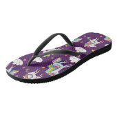 Tongs Motif Unicorn Funny Magic Horse (Incliné)