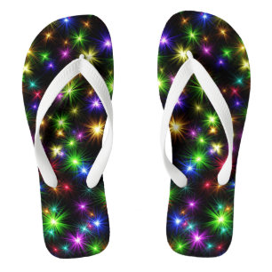 Tongs Multicolor Christmas Star Rays-57191