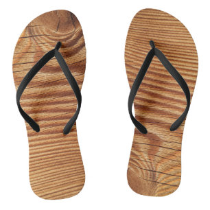 Tongs Nature Bois Bois Planche en bois Textures Brown