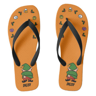 Tongs Naughty Elves Itch Christmas Flip Flops