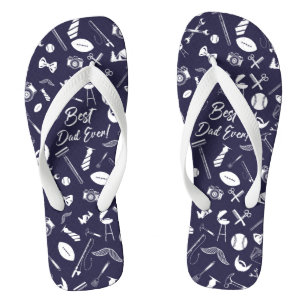 Tongs Navy Blue Meilleur Jour Jamais