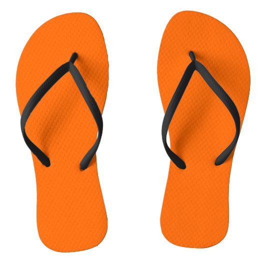 Tongs Neon Sunset Orange Custom Classic (Semelle)