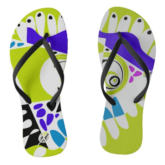 Tongs Nid d'oiseau - Avocado Green Grey (Semelle)