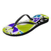 Tongs Nid d'oiseau - Avocado Green Grey (Incliné)