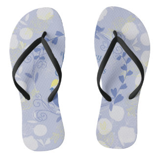 Tongs noël, noël, oiseau, fleurs, nature, p