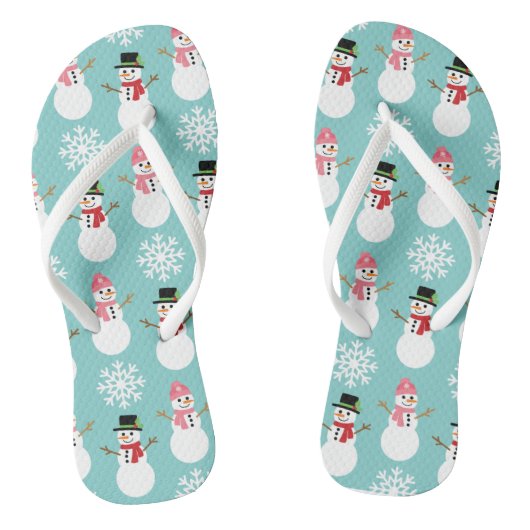 Tongs Noël Snowmen (Semelle)