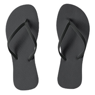 Tongs Noir de carbone
