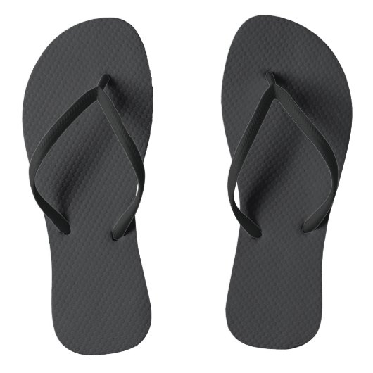 Tongs Noir de carbone (Semelle)