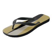 Tongs Noir et or (Incliné)