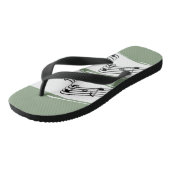 Tongs Notes musicales (Incliné)