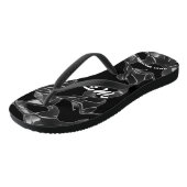 Tongs Nouvellement Mariés Noir Var  (Incliné)