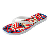 Tongs Nu One Red Urban Style Flip Flops 2 (Incliné)