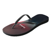 Tongs Nuages brûlants, brouillard et monographie des mon (Incliné)