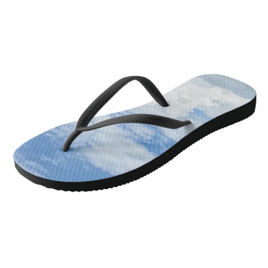 TONGS NUAGES DE CIEL BLEU PHOTO FLIP ADULTE (Incliné)