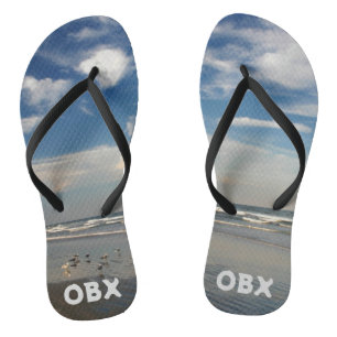 Tongs OBX Sunny Beach Scene