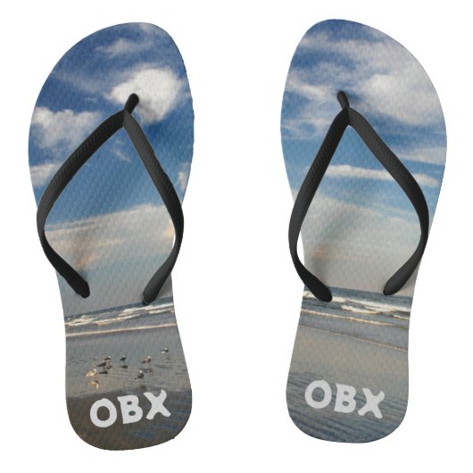 Tongs OBX Sunny Beach Scene (Semelle)