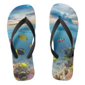 Tongs Océan Corail Reef Poisson tropical (Semelle)