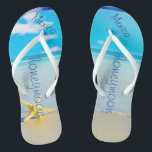 Tongs Océan du nom | de jeune mariée des bascules<br><div class="desc">Nom |Ocean de jeune mariée des bascules électroniques du mariage de plage | |</div>