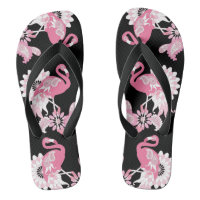 Oiseau Tropical Fantaisiste Moderne Noir Flamant R