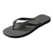 Tongs olive noire (couleur solide) (Incliné)