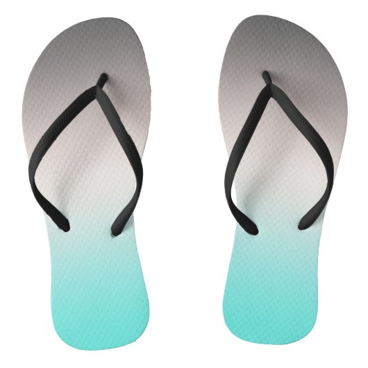 Tongs Ombre gris turquoise (Semelle)