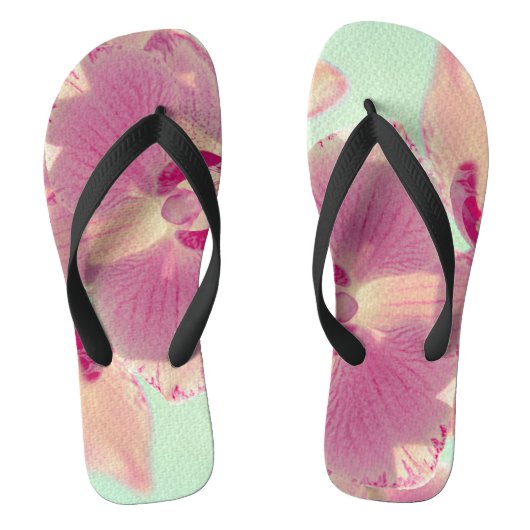 Tongs Orchidée rose (Semelle)