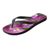 Tongs Orchidée violette (Incliné)