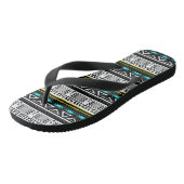 Tongs Ornement ethnique (Incliné)