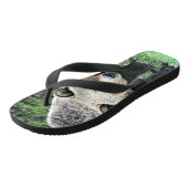 Tongs Ours Grizzli Marcher Dans Les Bois (Incliné)