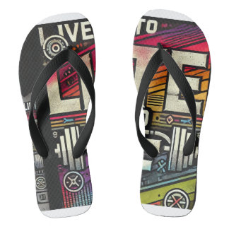 Tongs Paire adulte de tongs, couchette