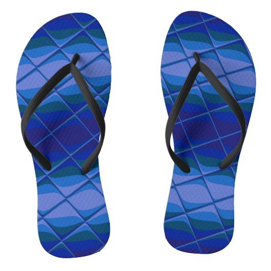 Tongs palette indigo (Semelle)